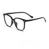 1PC Fashion Black Square Plain Glasses Unisex Classic Frame Eyewear Stylish Optical Glasses For Men And Women