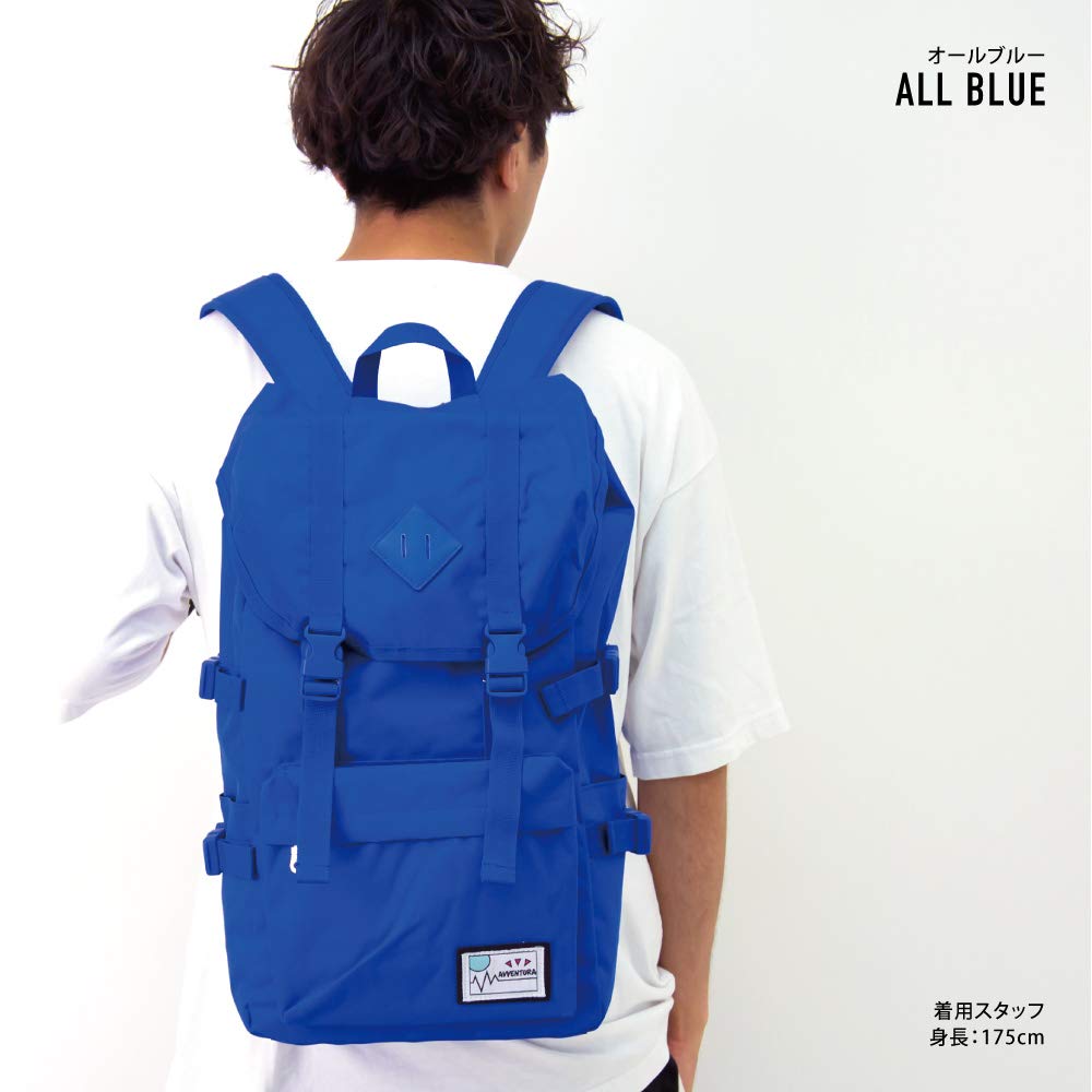 Aventura Women's Nylon Mountain Backpack NM-1526, All Blue