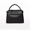Soft leather multi-compartment crossbody bag women's shoulder bag