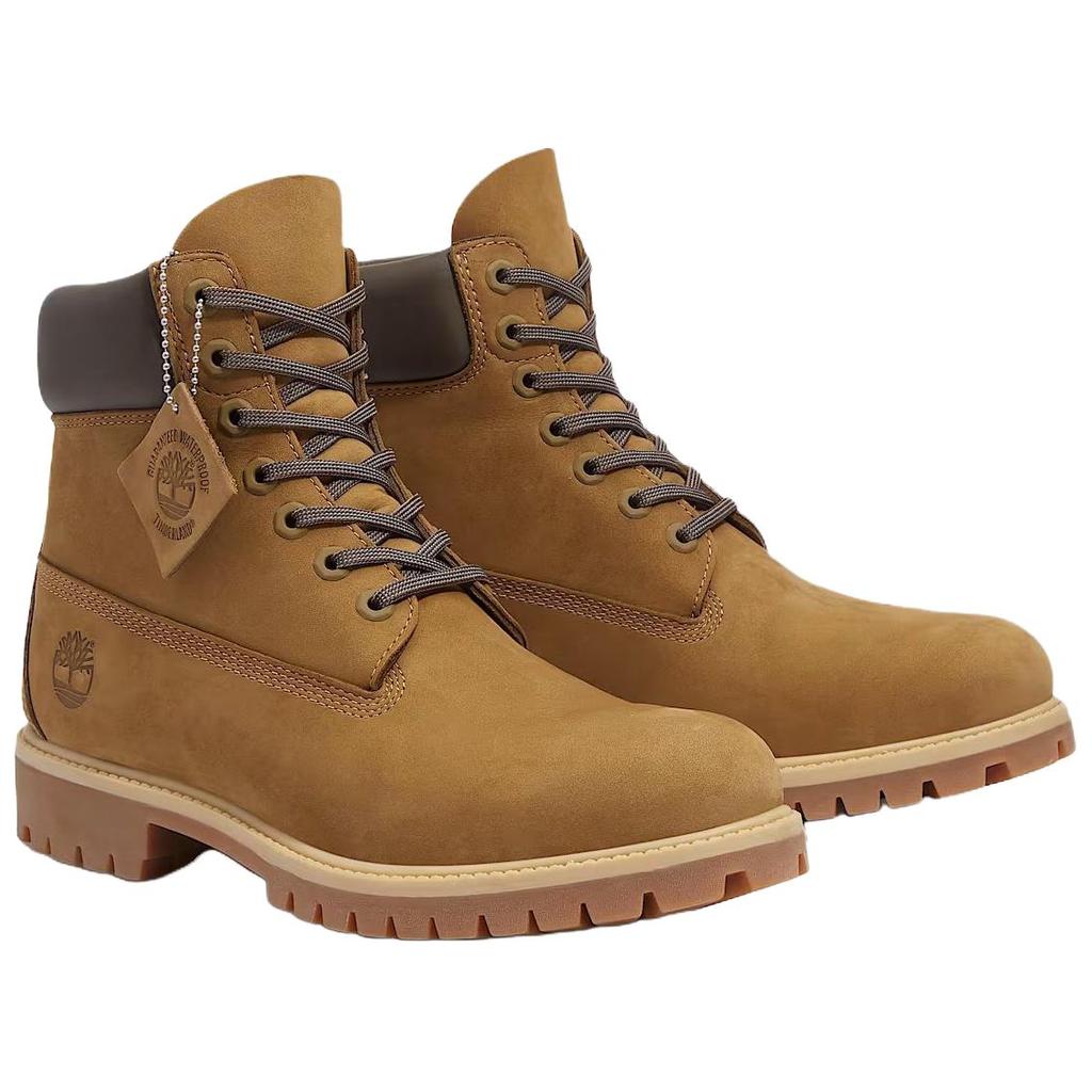 Timberland Premium Serie Atmungsaktiv Stoßdämpfend Wasserdicht 6-Zoll Vielseitig Bequem Outdoor Stiefel Herrenstiefel Braun TB0A2P6WA5D