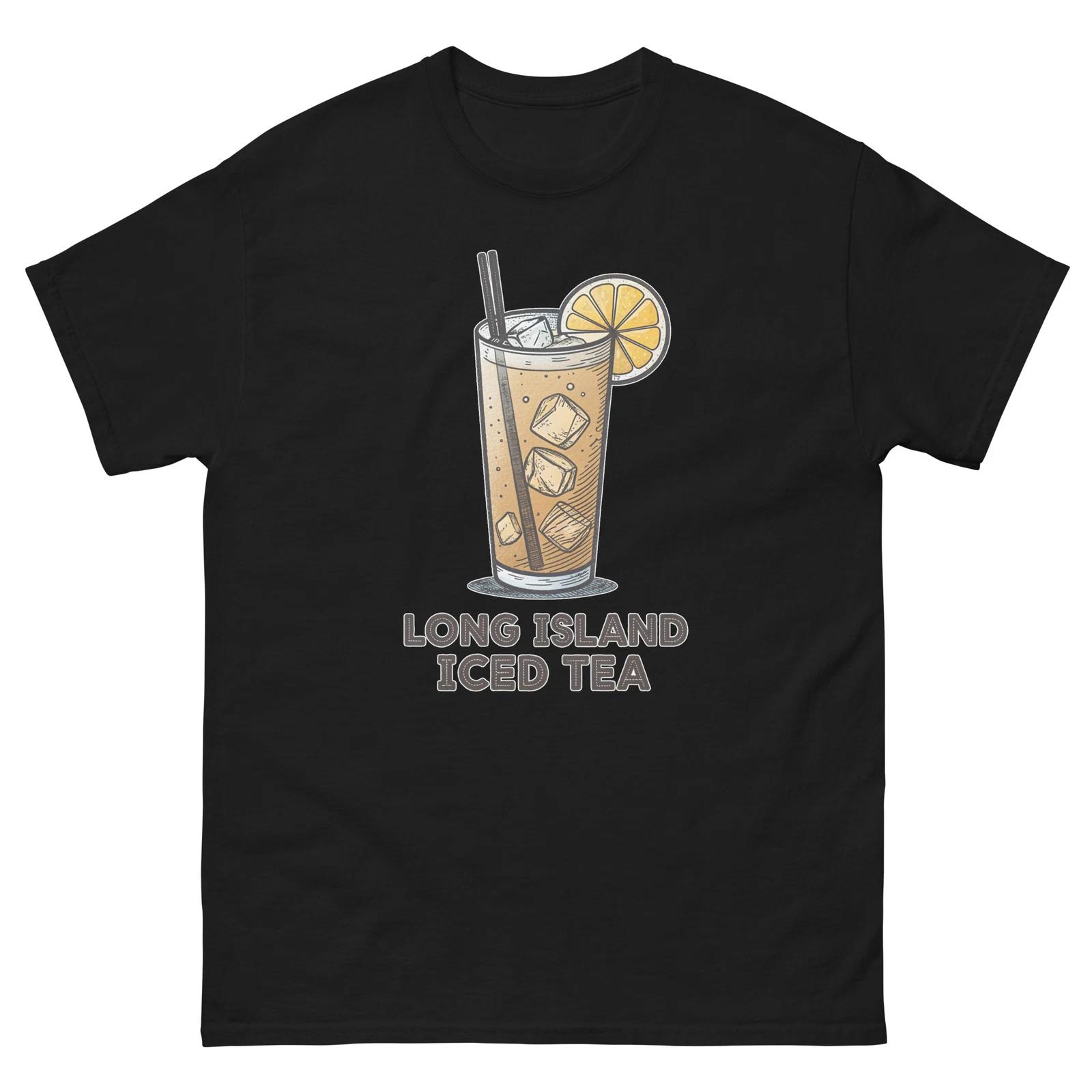 

Long Island Iced Tea Drink Delicious Popular Beverage T-Shirt M