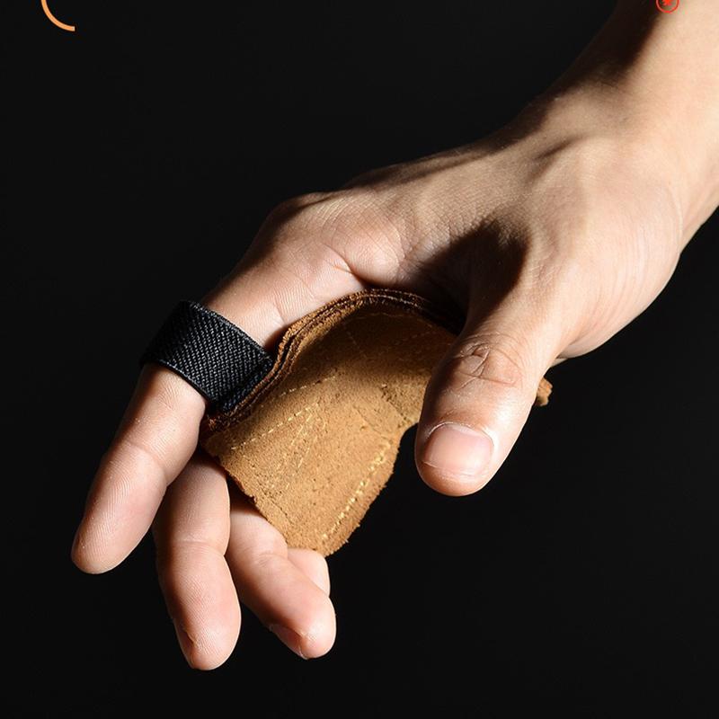 Guanti da palestra in pelle bovina Impugnature antiscivolo Cintura di potenza Cuscinetti per sollevamento Cintura per stacco Allenamento Crossfit Guanti fitness Protezione del palmo