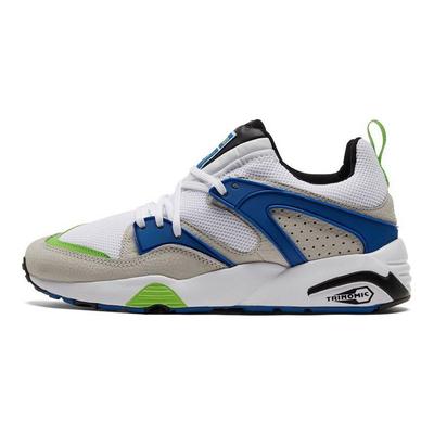 Blaze of Glory Reverse Classics - White Unisex Sneakers Black Snorkel-Blue 383532-02