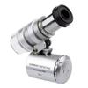 1 Pcs Mini 60X Microscope LED Jewelry Loupe UV Currency Detector Portable Magnifier Magnifying Eye Lens Magnifying Glass Loupe