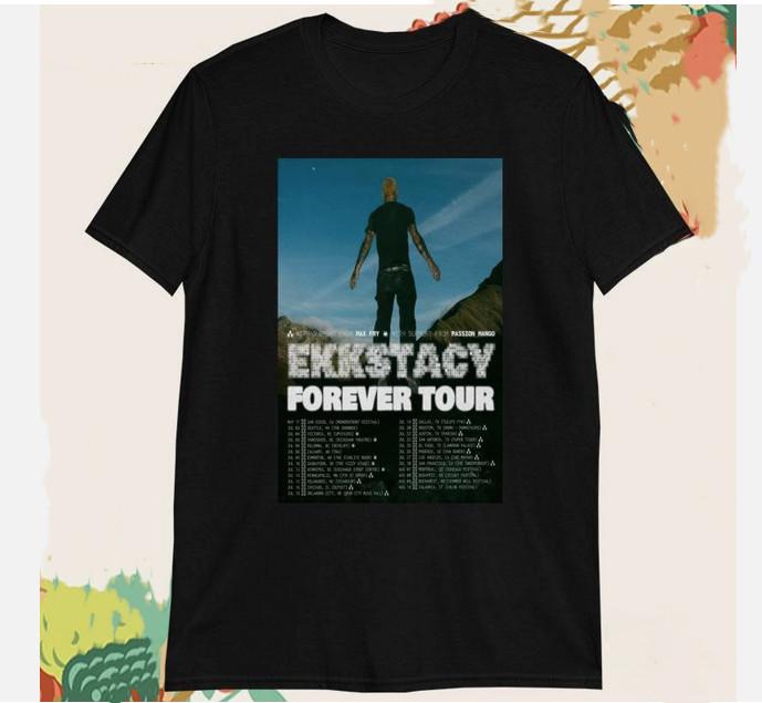 

Official Ekkstacy Forever Tour 2025 T-shirts L