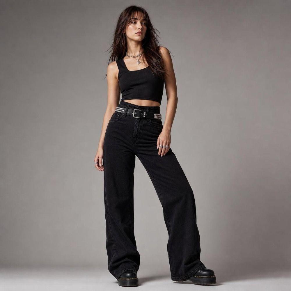 PU Material Women's Leather Belt Needle Buckle Casual Waist Belt  Pants Decoration