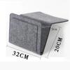 Bolsa de Cama para Bebé Fieltro Organizador de Almacenamiento de Noche para Cama Sofá Mando a Distancia de TV Colgante Organizador de Almacenamiento para Sofá Bolsillos Soporte para Cama