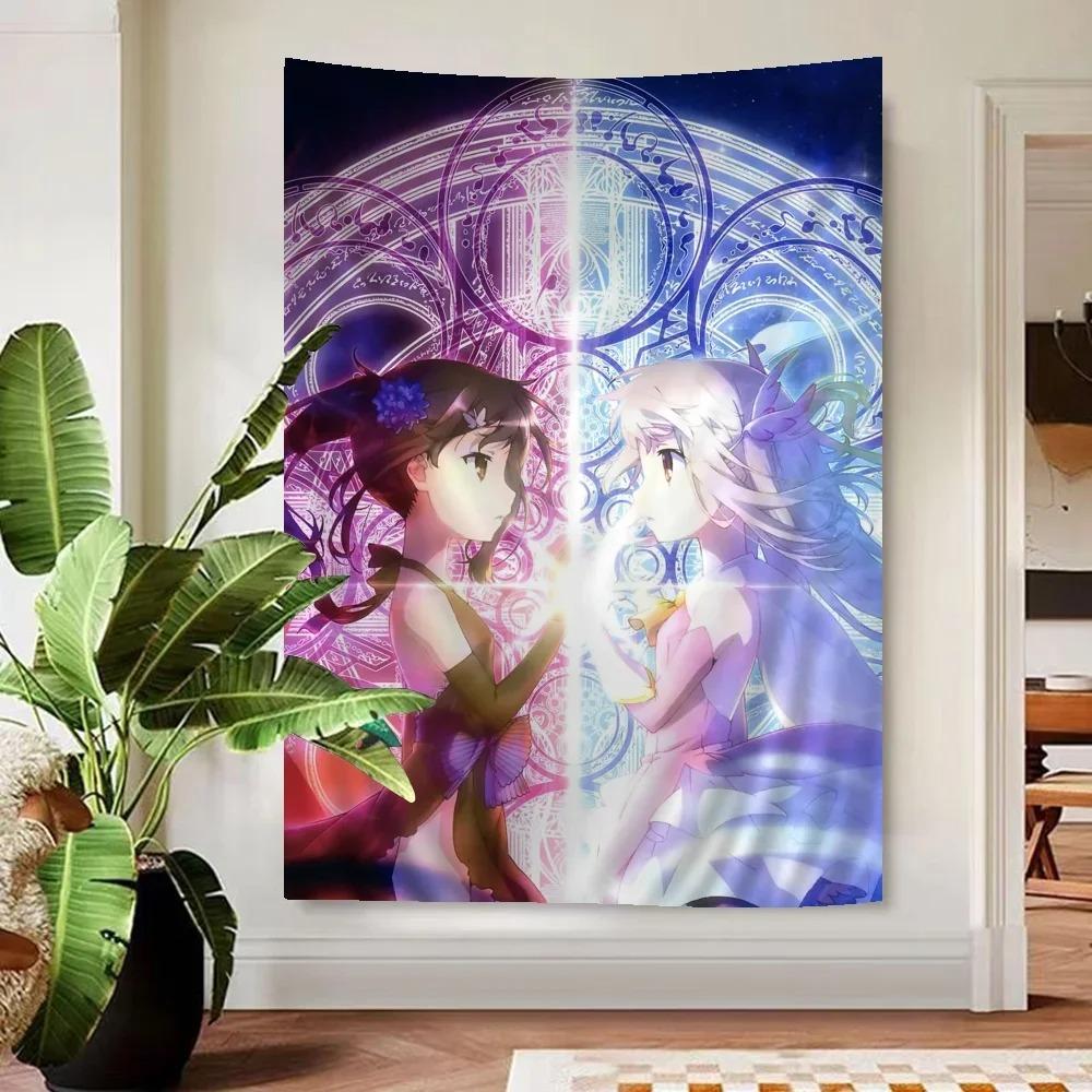 Fate/Kaleid Liner Printed Tapestry Art Bedroom Living Room Dormitory Decoration Personalized University Dormitory Decoration