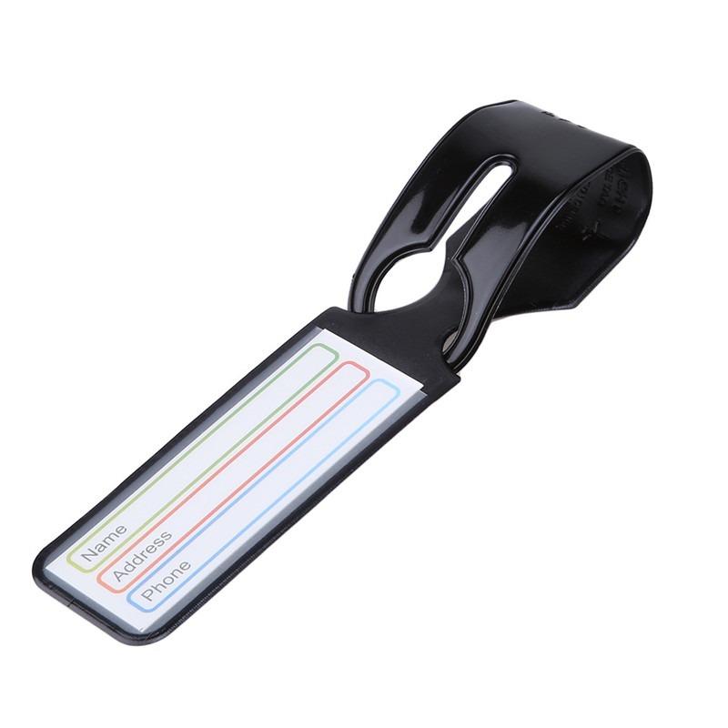 Creative Travel Luggage Tag Suitcase ID Address Label Baggage Boarding Tag Portable Label Holder Bag Accessories