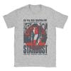 Unisex DAVID BOWIE ZIGGY STARDUST T Shirt Pure Cotton Tops Vintage Short Sleeve Crewneck Tee Shirt Summer TShirt