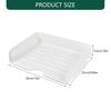 Multipurpose Paper Letter Tray Desktop Document Organiser Storage Container Stacking File Letter Tray for School Office