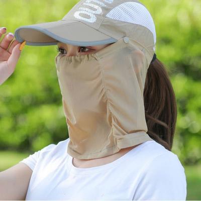Protecție Gât Pălărie Protecție Solară Pălărie de Soare Acoperire Față Șapcă Impermeabilă Bor Larg Șapcă de Baseball Sport