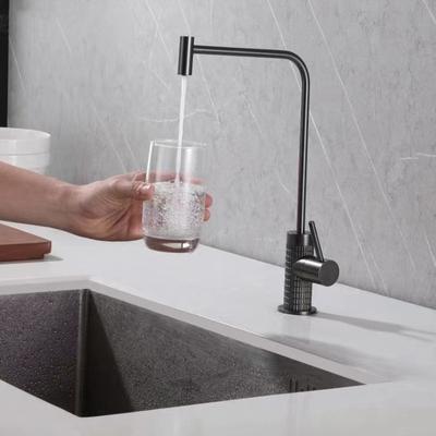 Direct Drinking Faucet Durable Total Brass Art Carved Sink Tap Single Lever Single Cold Water Tap Top High Quality