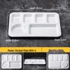 JINMEILI Commercial Melamine 6-Compartment Divided Plate