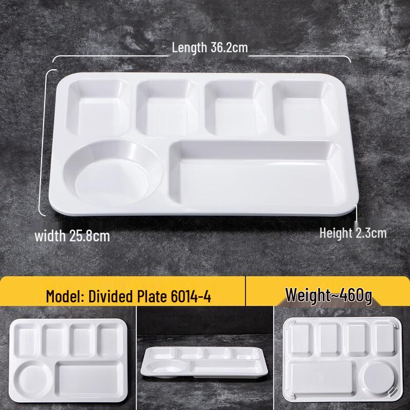 

Melamine Segmented Dinner Plate