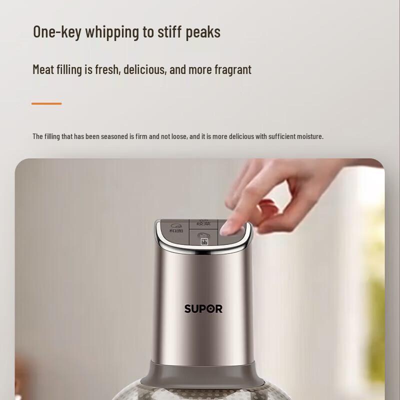 Supor Mini Electric Food Processor & Meat Grinder CN plug (adapter included)