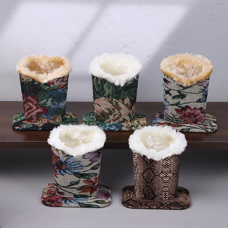 Leder Brillenhalter Weiches Plüschfutter Sonnenbrillenständer Modischer Brillen Organizer Aufbewahrung Brillenbehälter