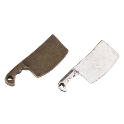 2Pcs 1:12 Dollhouse Miniature Fruit Vegetable Knife Kitchenware Accessories