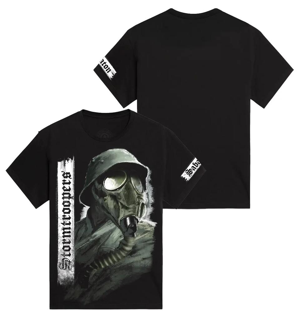 Sabaton Fleet Kriegsmarine Album T-shirts Metall Rockband Fan Tryck T-shirts Tunga Överdimensionerade Dam Herr Hip Hop Street Harajuku Toppar