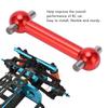4PCS Aluminum Alloy Dog Bone Drive Shaft Set for    01  02 RC Car Upgrade Parts