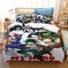 3D Printed Bedding Set Japan Anime My Hero Academia Duvet Covers With Pillowcases Bedclothes Bed Linen Home Textile Bedding Set