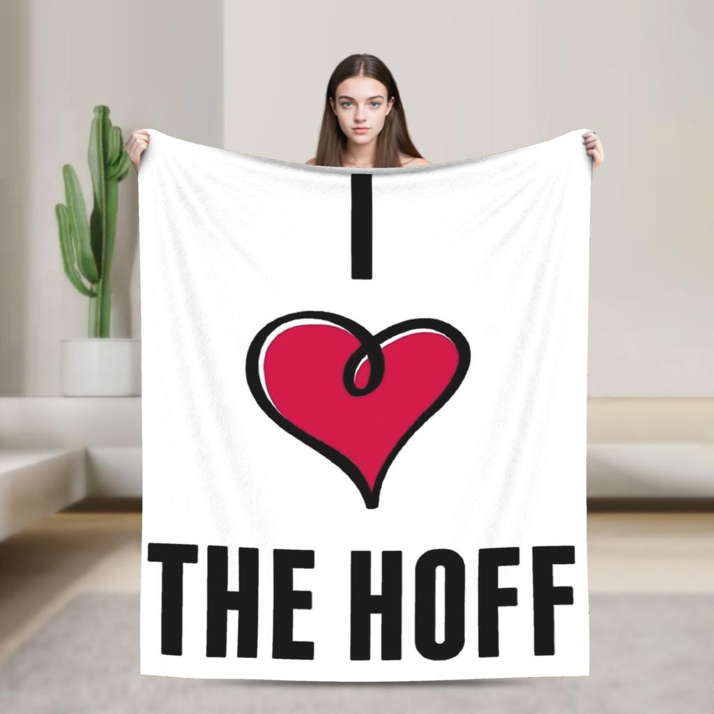 david hasselhoff the hof Blanket Quality Super Soft  Bedding Throws Winter Airplane Travel Bedroom Fluffy Bedspread