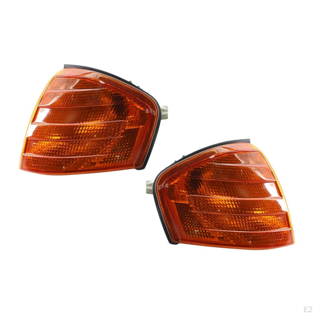 Corner Marker Lights Lamps Indicator Parking 2 Replace