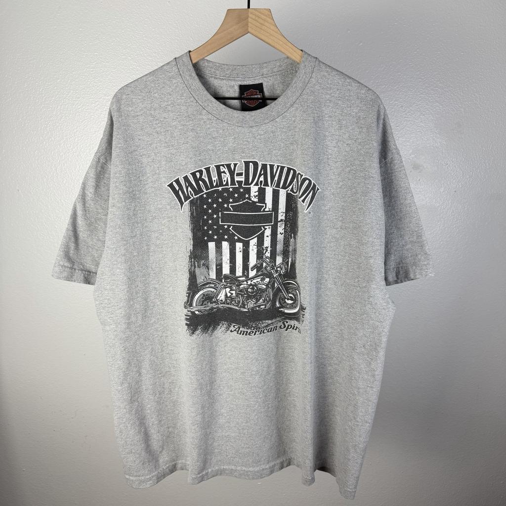 Harley Davidson Biker Motorcycle Kauai Hawaii Y2K Vintage T Shirt Size 2XL Unisex T-Shirt