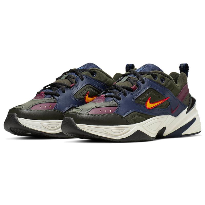 Nike M2K Tekno Midnight Navy Bordeaux Chunky Sneakers AV4789-401