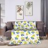 M-Minions Cartoon Christmas Flannel Blanket  Warm Throw Blanket for Outdoor Travel Comfortable Bedspread Sofa Bed Cover