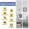Automatic Closing Magnetic Mosquito Net Curtain - Anti-Fly Mesh Screen for Doors and Windows, Ideal for Kitchen/Living Room