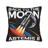 Artemis II 2026 Mission to the Moon Pillow Cover Retro Trendy Pillow Case For Chair Sofa Home Decor Soft Cushion Cover Present