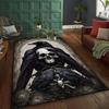 3D Skeleton Crew Printed Carpet Bedroom Living Room Sofa Study Large Area Non Slip Rug Gift Floor Mat for Son Husband Multi Size