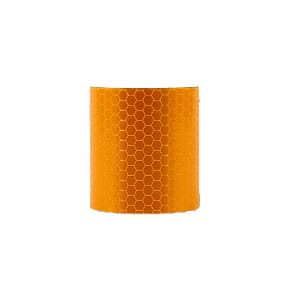 5cm x 3m Self-Adhesive Reflective Warning Strip for School Buses, Trucks, & Bicycles - Night Visible Decoration Sticker