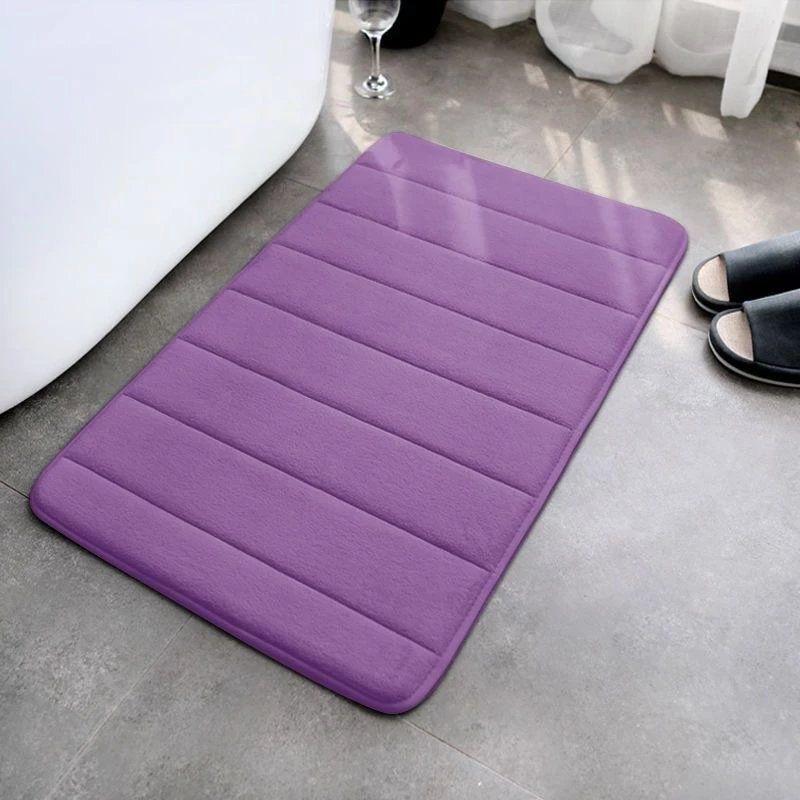 Super Absorbent Bath Mat For Bathroom Carpets Rugs Soft Memory Foam Floor Bedroom Toilet Floor Shower Non-slip Rug Home Decor