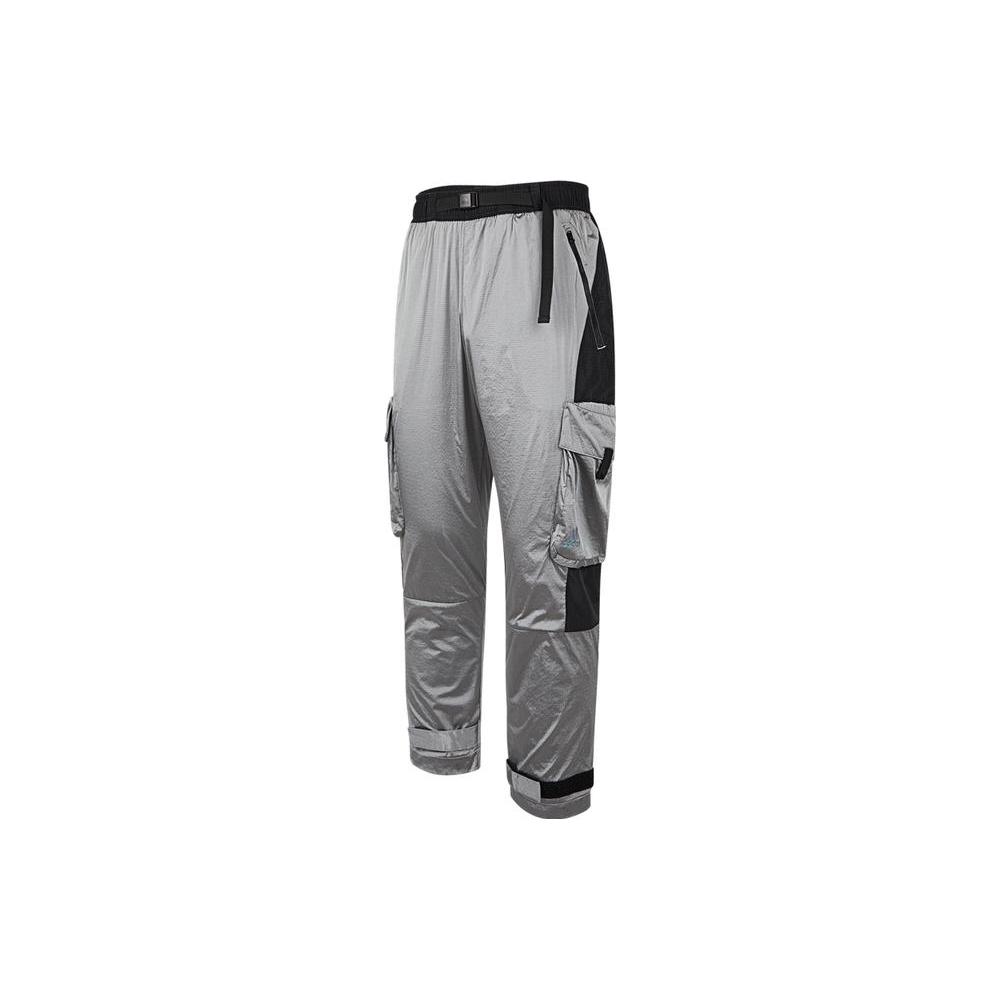 Повседневные брюки Adidas мужские серые умеренные карго брюки IC9251 M