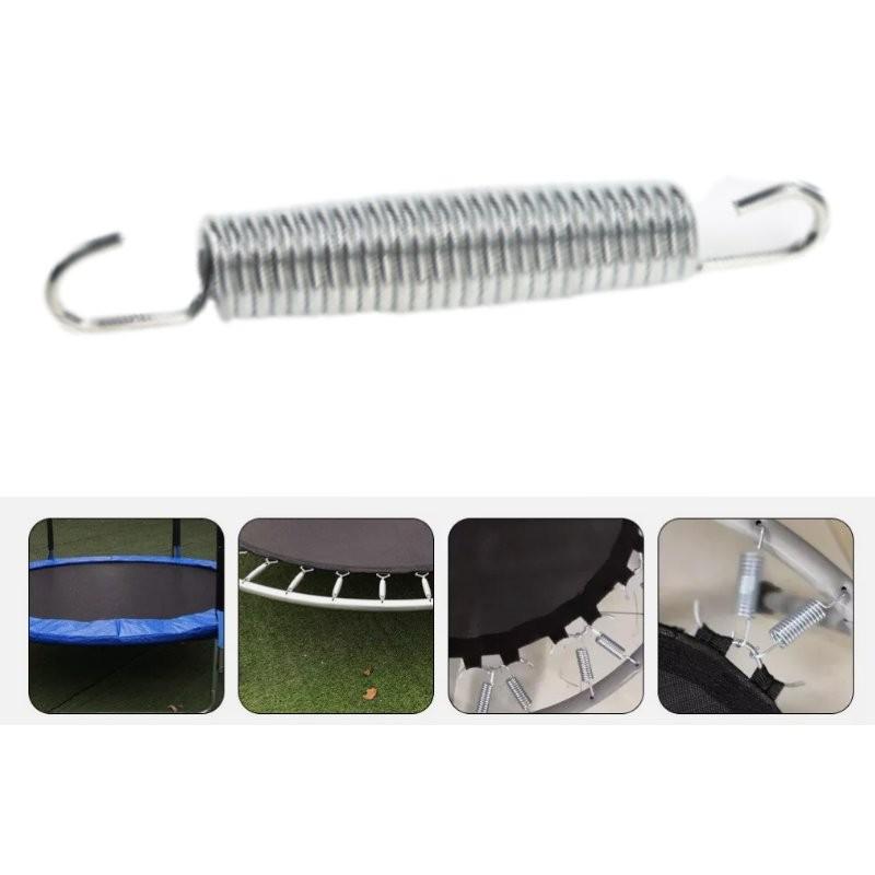 Replacement Springs Trampoline Parts Waist Stretching Double Hook Material Steel