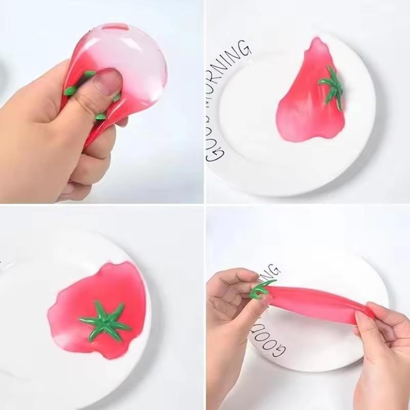 Sommer Taba Squishy Wasserball Tomaten Wasserschlachten Früchte Tomaten Neuheit Fidget Spielzeug Fallend Kann Nicht Zerbrechen Autismus Spielzeug