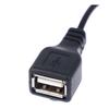 2/3 AA Batteriehalter Batteriefach Box Aufbewahrung 4,5-5V mit Deckel und Schalter mit USB-Kabel Baustein LED Licht-Set