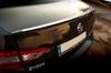 Спойлер LIP (Sunplex, черный) (119,2см* 7,3см) для Skoda Superb 2015-2024 гг