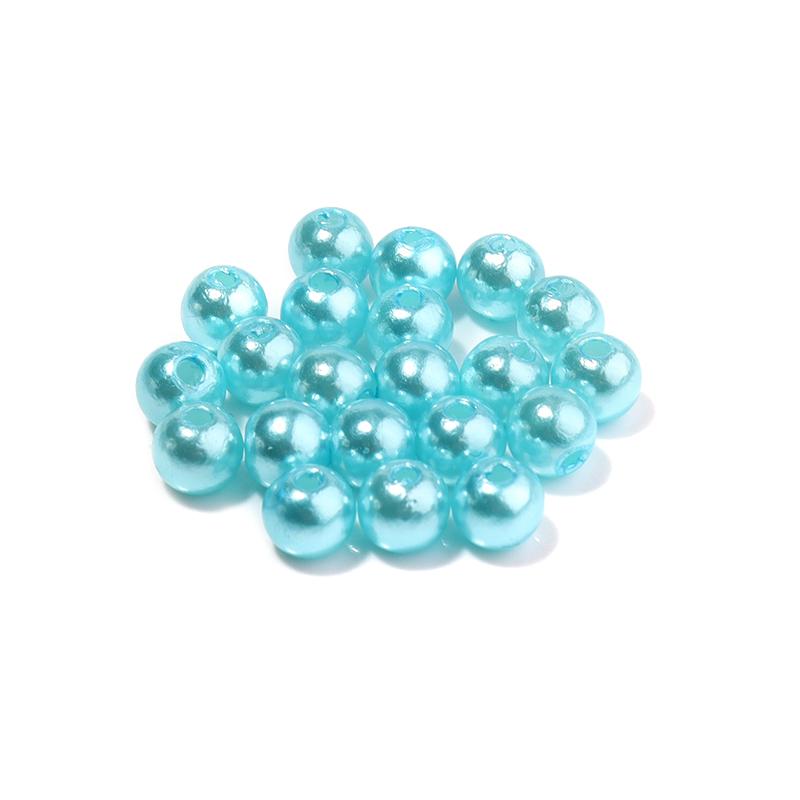10-1000pcs ABS Imitation Pearl Beads Round Loose Spacer Beads For Jewelry Making Diy Necklace Bracelet Charm Jewelry Finding