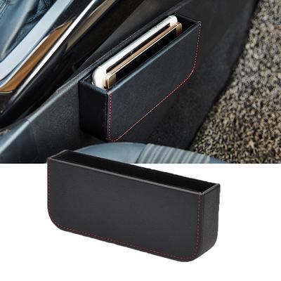 1 Stück Autositzspalt Multifunktionale Aufbewahrungsbox Fahrerseite Sitzspalt Organizer Handyhalter Box Schwarz Autodeko Zubehör Innenraum