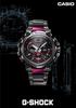 Casio Bluetooth Solární Černé G-Shock MT-G Rádiem řízené hodinky, MTG-B3000B-1AJF, Pánské,