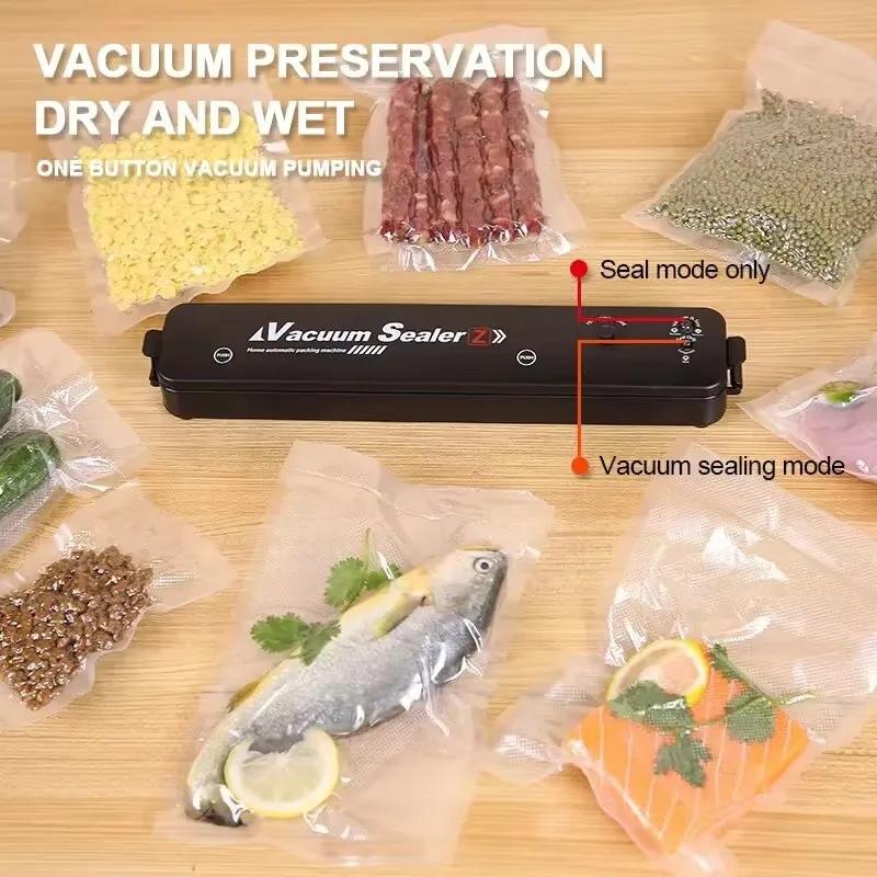 Home Vacuum Sealing Machine Food Preservation Plastic Bag Sealing Machine Packaging Machine Automatic Sealing Machine