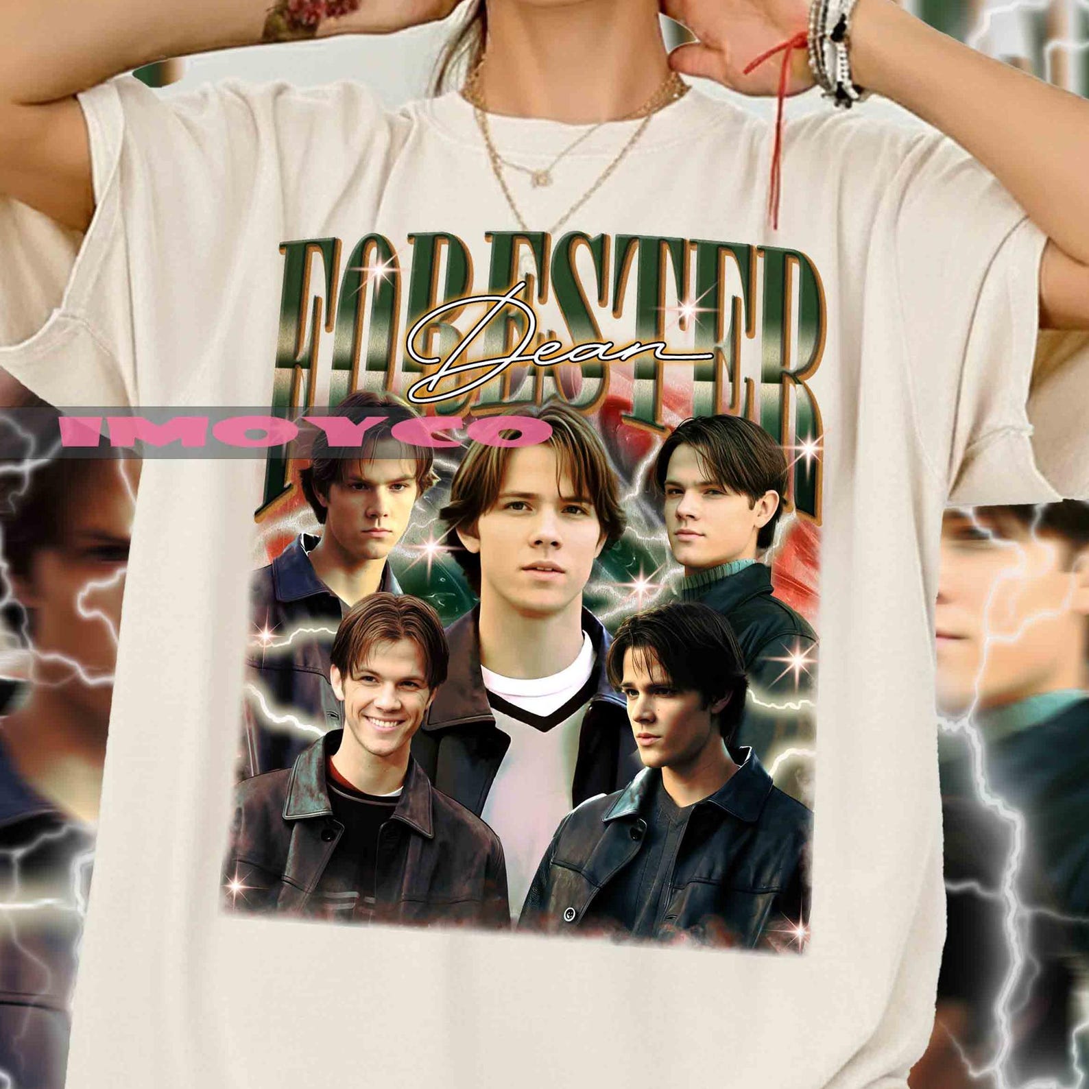 Retro Dean Forester T-Shirt, 90s Fan Tee S