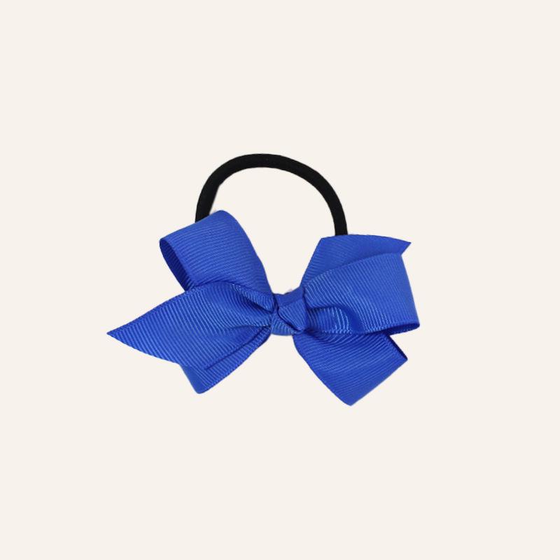 20-Pack Children's Grosgrain Ribbon Hair Ties: Cute Bubble Flowers, Accessories for Girls