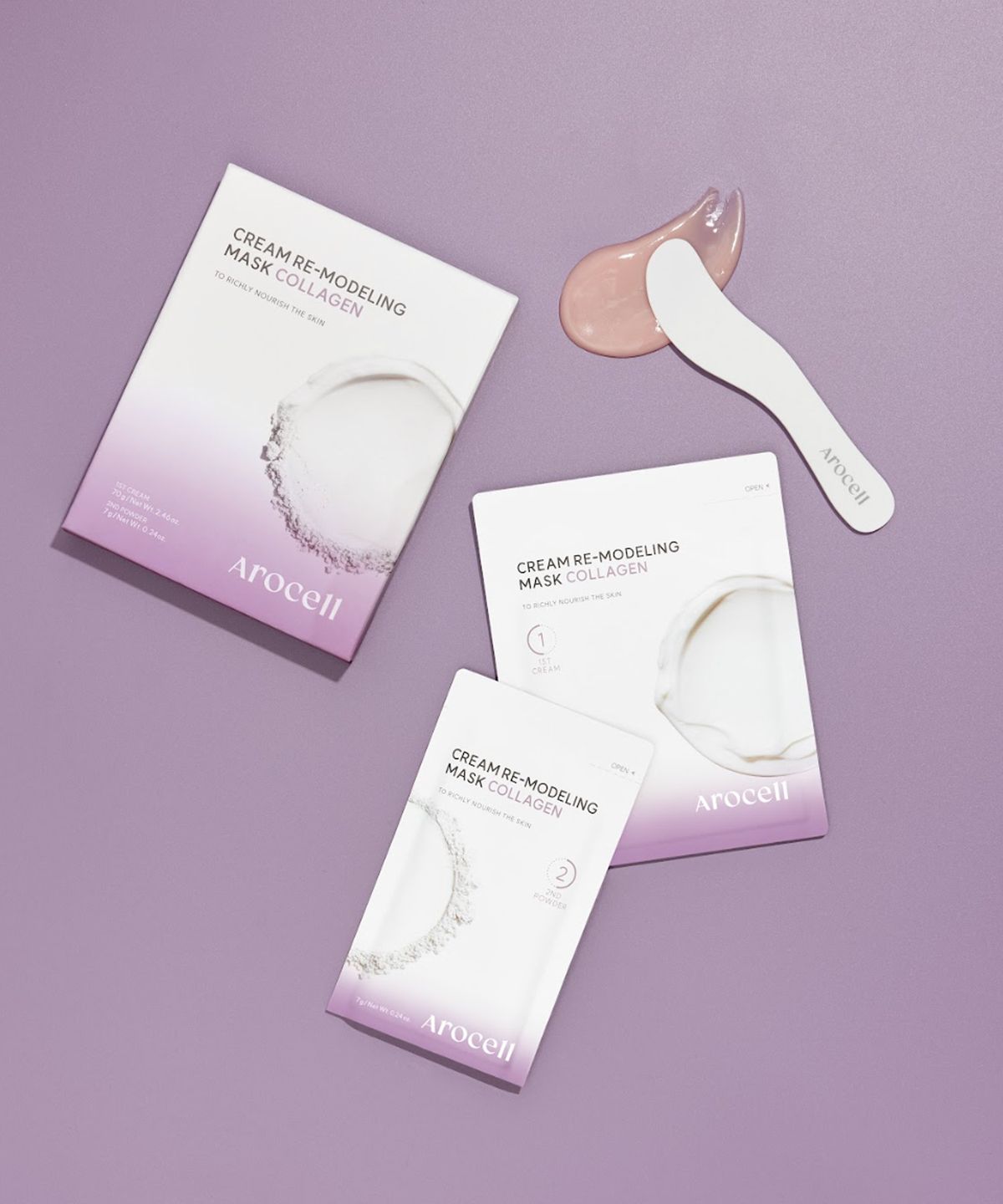 Cream Remodeling Mask (5 uses) [Collagen]