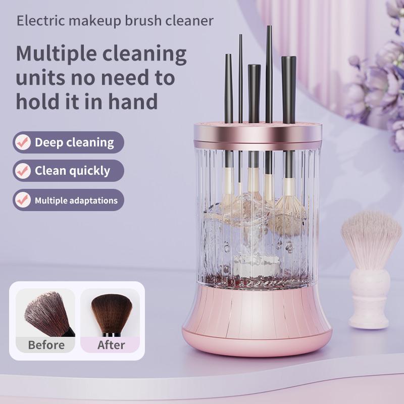 Rechargeable Makeup Brush Cleaner Machine Multifunctional Cleaning Drying Tool