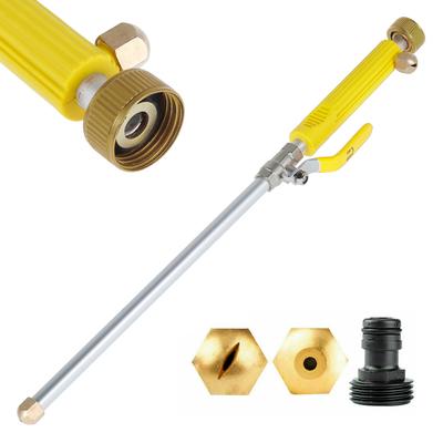 1/5 Sätze Hochdruckreinigerpistole Düsenschlauch aus Aluminiumlegierung Wasserpistole Gartenreinigungswerkzeuge Bewässerungsausrüstung für Auto