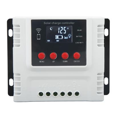12V 24V 48V Solar Charge Controller Overcharge Protection Solar Panel Battery Regulator with LCD Display